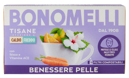 BONOMELLI TISANA BENESSERE PELLE 18 FILTRI