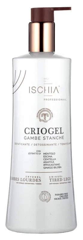 ISCHIA SPA MASSAGE CRIOGEL GAMBE STANCHE 500 ML - Farmaspeed