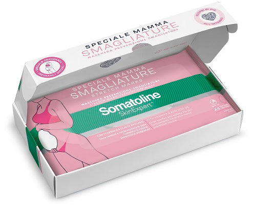 SOMATOLINE SKIN EXPERT MASCHERA MUM TO BE 4 PEZZI
