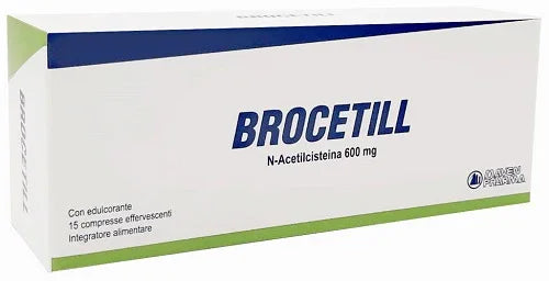 BROCETILL 600 15 COMPRESSE EFFERVESCENTI - Farmaspeed