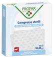 GARZA COMPRESSA TESSUTO NON TESSUTO 10X10 CM 100 PEZZI PROFAR