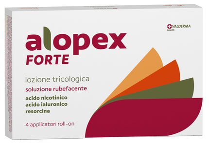 ALOPEX FORTE LOZIONE RUBEFACENTE 4 ROLL ON 40 ML