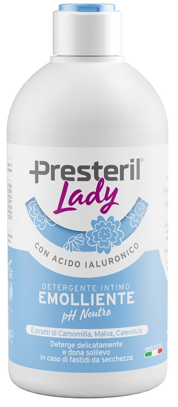 LADY PRESTERIL DETERGENTE INTIMO EMOLLIENTE/PH NEUTRO 500 M L