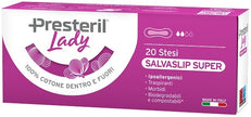 LADY PRESTERIL SALVASLIP SUPER STESI 20 PEZZI