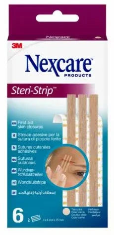 CEROTTO PER SUTURA STERI STRIP SKIN 6X75 MM 6 STRISCE - Farmaspeed