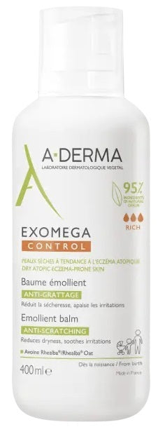 EXOMEGA CONTROL EMOLLIENT BALM 400 ML
