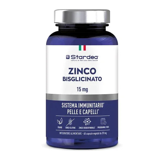 STARDEA ZINCO BISGLICINATO 15MG 60 CAPSULE - Farmaspeed