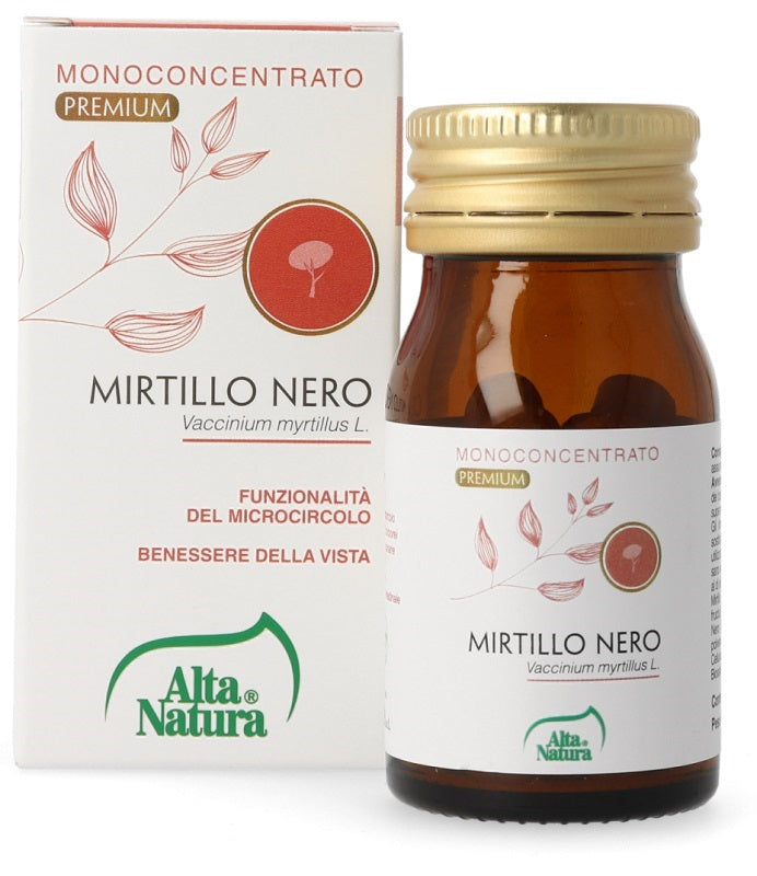 MIRTILLO NERO 60 COMPRESSE 450MG TERRANATA - Farmaspeed