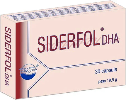 SIDERFOL DHA 30 CAPSULE - Farmaspeed
