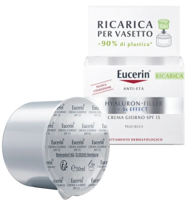 EUCERIN FACE CREAM ANTI AGE HYALURON GIORNO SPF15 50 ML - Farmaspeed