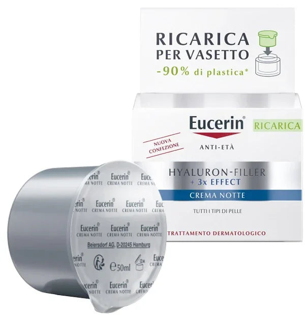 EUCERIN FACE CREAM ANTI AGE HYALURON NOTTE 50 ML - Farmaspeed