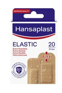 HANSAPLAST ELASTIC/FABRIC 20 STRIPS ASSORTITI - Farmaspeed