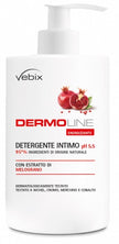 VEBIX DERMOLINE POMEGRANATE INTIMATE CLEANSER 500 ML