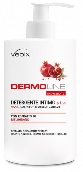 VEBIX DERMOLINE POMEGRANATE INTIMATE CLEANSER 500 ML