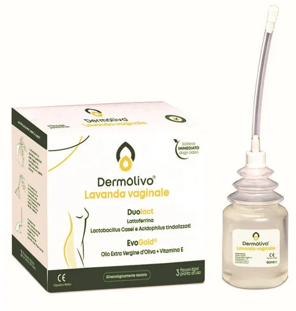 DERMOLIVO LAVANDA VAGINALE 3 FIALE DA 80 ML - Farmaspeed