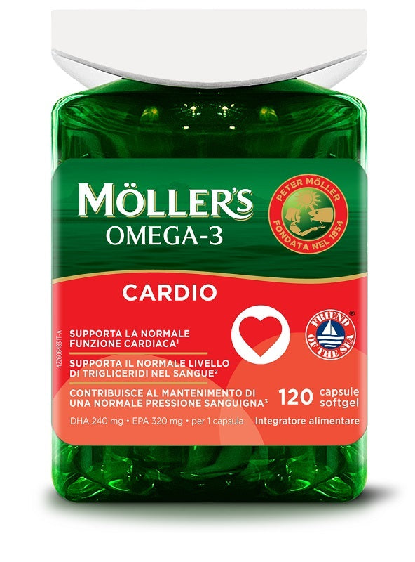 MOLLER'S OMEGA 3 CARDIO 120 CAPSULE
