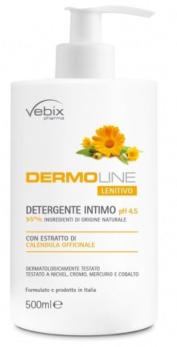 VEBIX DERMOLINE CALENDULA DETERG.INTIMO 500 ML
