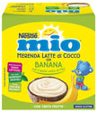 MIO MERENDA LATTE COCCO CON BANANA 4 PEZZI