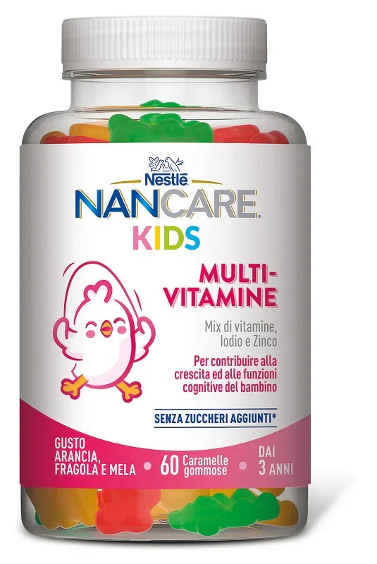 NANCARE KIDS MULTIVITAMINE 60 GUMMIES - Farmaspeed