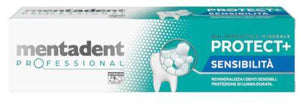 MENTADENT PROFESSIONAL DENTIFRICIO PROTECT + SENSIBILITA' 75 ML - Farmaspeed