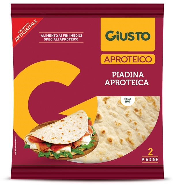 GIUSTO PIADINA APROTEICA 2 PEZZI