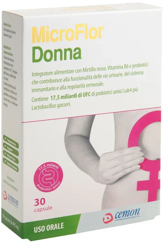 MICROFLOR DONNA 30 CAPSULE - Farmaspeed