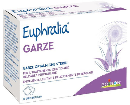 EUPHRALIA DISPOSABLE OPHTHALMIC GAUZE 20 PIECES
