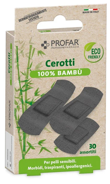 CEROTTI PROFAR BAMBU' FORMATI ASSORTITI 30 PEZZI - Farmaspeed