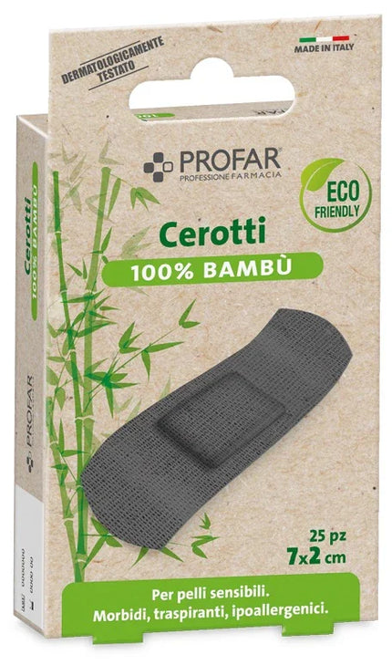 CEROTTI PROFAR BAMBU' 7X2CM 25 PEZZI - Farmaspeed