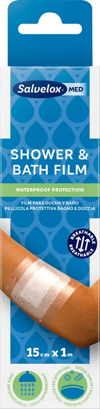 PELLICOLA PROTETTIVA BAGNO E DOCCIA SALVELOX MED SHOWER & BATH FILM M1X15CM