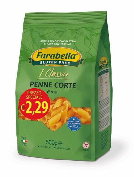 FARABELLA SHORT PENNE 500 G PROMO