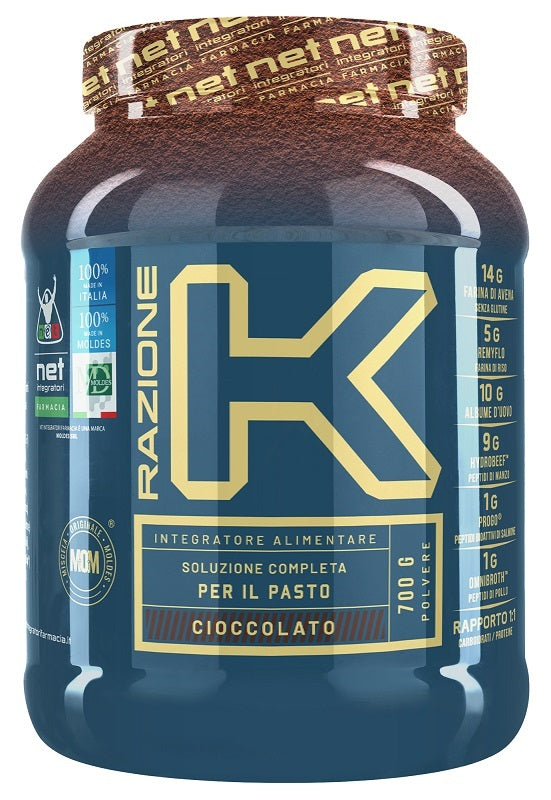 NET INTEGRATORI FARMACIA RAZIONE K CIOCCOLATO 700 G