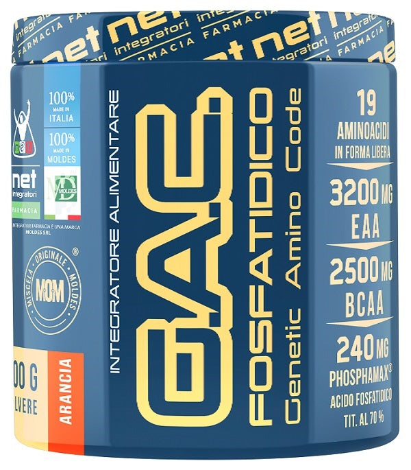 NET INTEGRATORI GAC FOSFATIDICO ARANCIA 200 G