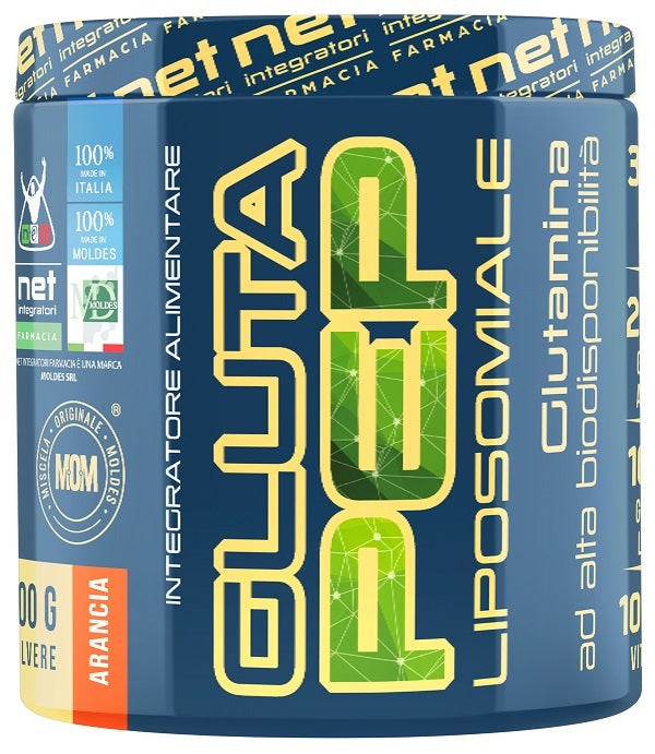 NET INTEGRATORI FARMACIA GLUTA PEP LIPOSOMIALE ARANCIA 200 G