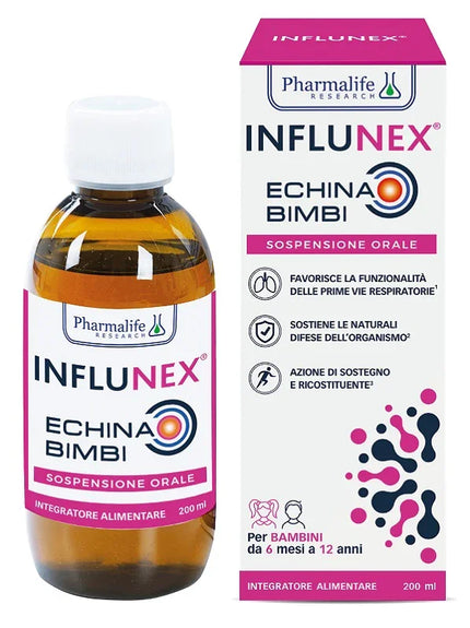 INFLUNEX ECHINA BIMBI 200 ML - Farmaspeed