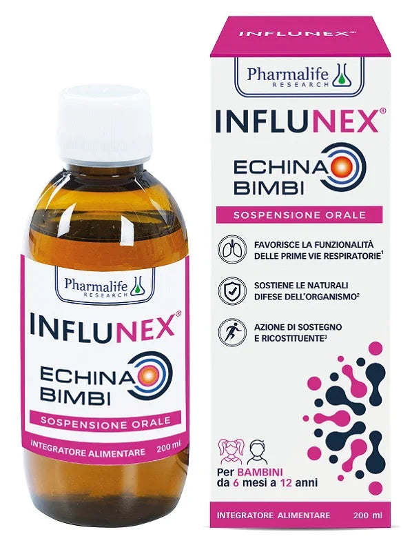 INFLUNEX ECHINA BIMBI 200 ML - Farmaspeed