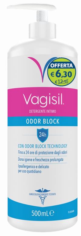 VAGISIL DETERGENTE ODOR BLOCK 500 ML OFFERTA SPECIALE