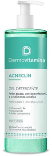 DERMOVITAMINA ACNECLIN GEL DETERGENTE 400 ML - Farmaspeed