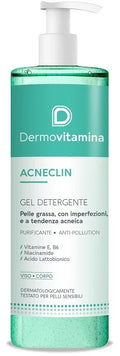 DERMOVITAMINA ACNECLIN GEL DETERGENTE 400 ML - Farmaspeed