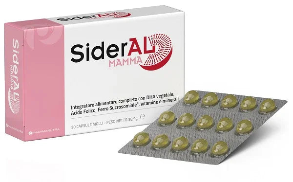 SIDERAL MAMMA 30 CAPSULE MOLLI - Farmaspeed