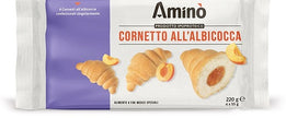 AMINO' APRICOT CROISSANT 4 PIECES OF 55 G