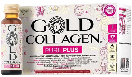 GOLD COLLAGEN PURE PLUS 10 FLACONCINI DA 50 ML - Farmaspeed