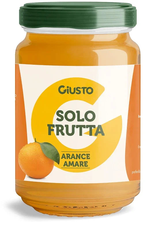 GIUSTO SOLO FRUTTA CONFETTURA ARANCE AMARE 220 G - Farmaspeed