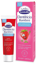 EUPHIDRA AMIDOMIO DENTIFRICIO FRAGOLA 1-5 ANNI 50 ML - Farmaspeed