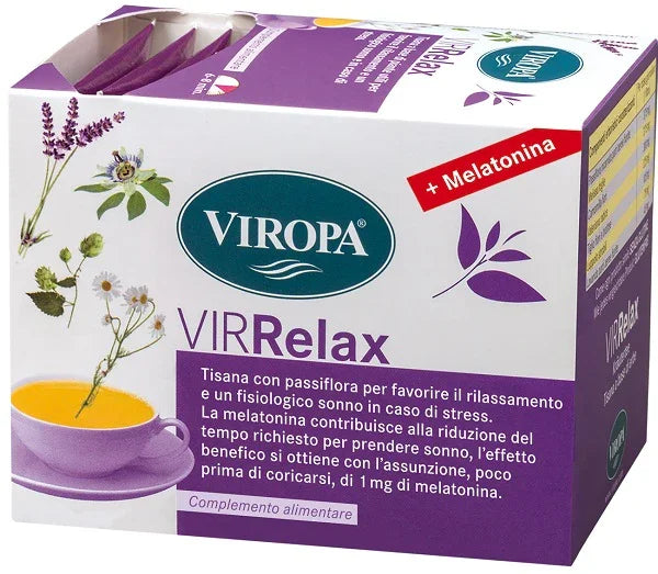 VIROPA VIR RELAX TISANA PASSIFLORA 15 FILTRI 6 G - Farmaspeed