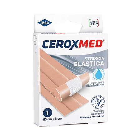 STRISCIA ELASTICA CEROXMED 50X8CM 1 PEZZO - Farmaspeed