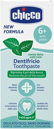 CHICCO DENTIFRICIO 6 ANNI+ MENTA DOLCE 50 ML - Farmaspeed