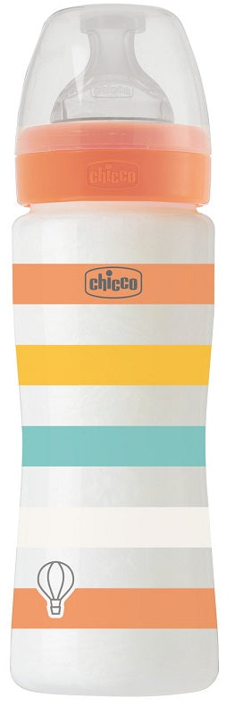 Chicco biberon Well Being arancione 330 ml