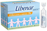 SOLUZIONE SALINA IPERTONICA 3% LIBENAR PER INALAZIONE CON AEROSOL 30 FLACONCINI MONOUSO X 4 ML - Farmaspeed