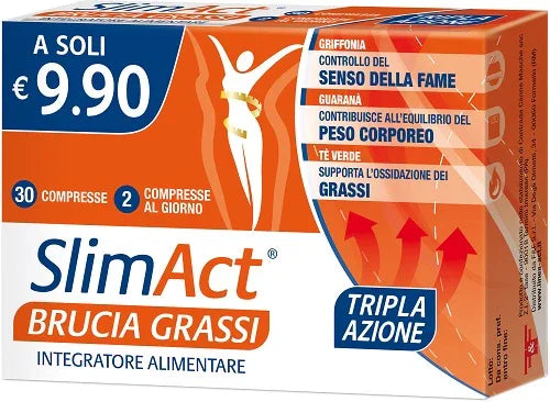 SLIM ACT BRUCIA GRASSI 30 COMPRESSE - Farmaspeed